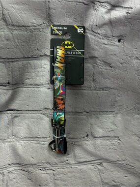 DC Comics Multicolor Batman Dog Leash NIP Does not include collar